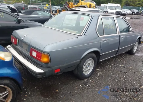 1982 BMW 733 I Automatic from USA, damaged, VIN WBAFF4402C7365329